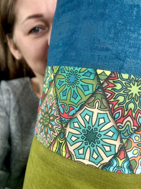 Duży wałek LEŚNE WITRAŻE