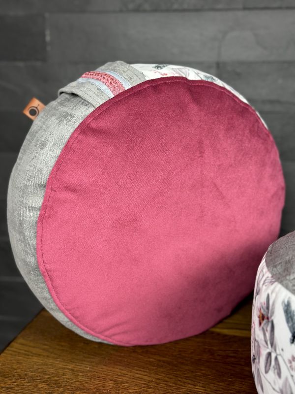 Poduszka do jogi i medytacji - zafu MONOCHROM - 02