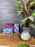 Zestaw kosmetyczek NIEBIESKIE LIŚCIE