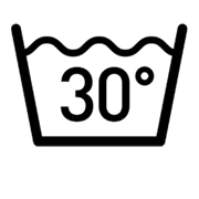 ikona - prać w 30 st