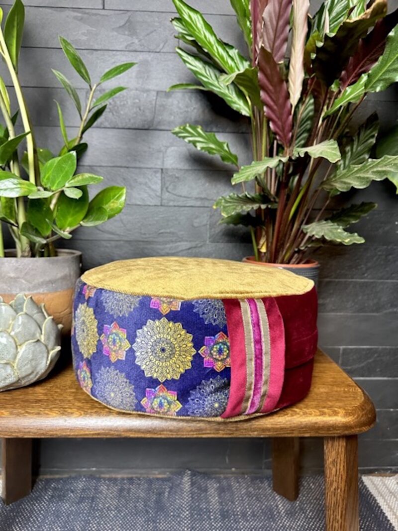 Zafu MANDALA NA FIOLECIE