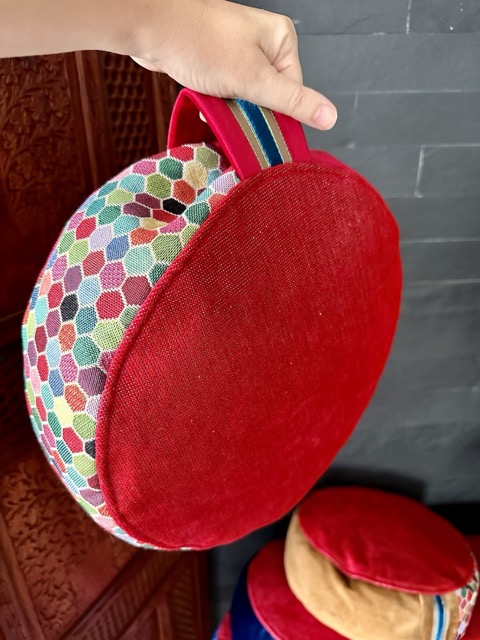 Komplet Zafu 6 sztuk plastry miodu