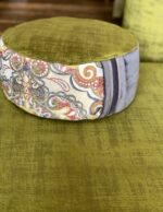 Zafu zielony ornament