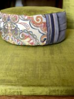 Zafu zielony ornament