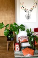 Duży wałek Folky RED /BLUE