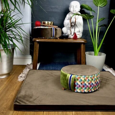 Zestaw medytacyjny zafu i zabuton