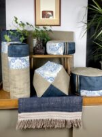 Zafu Niebieski Ornament