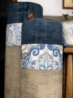 Duży wałek Niebieski ORNAMENT