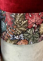 Duży wałek  Bolster Jesienne Liście bordo